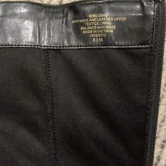 Adrienne Vittadini quilted boots size 8.5 in black - Picture 6 of 11